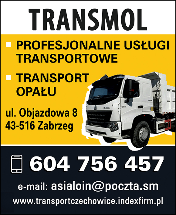 usługi transportowe CZECHOWICE-DZIEDZICE